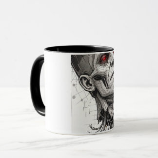 Colorful Doodle Pattern Coffee Mug | Cute Cartoon