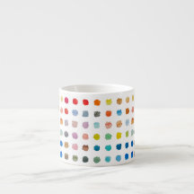 Colorful Dot Mug – Medium Dots, Playful & Cute
