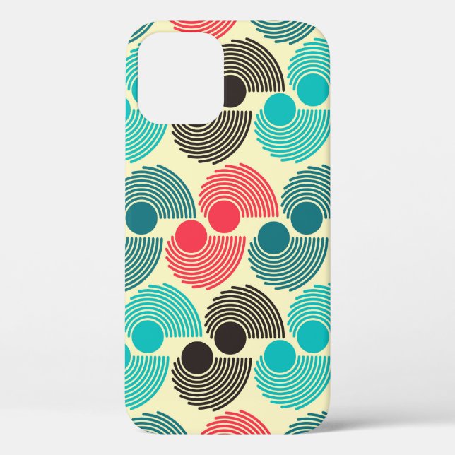 Colorful dots: abstract seamless pattern. Case-Mate iPhone case (Back)