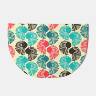 Colorful dots: abstract seamless pattern. doormat