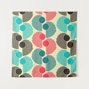 Colorful dots: abstract seamless pattern. tapestry
