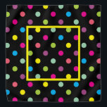 Colorful Dots  Bandana<br><div class="desc">A Cute Pet Bandana Designed In Colorful Polka Dots For Dogs</div>