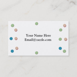Colorful Dots Business Card Template