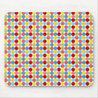 Colorful Dots Mouse Pad