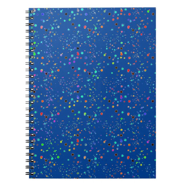 Colorful dots  notebook (Front)