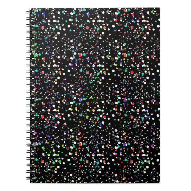 Colorful dots  notebook (Front)