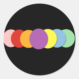 Colorful Dots Stickers