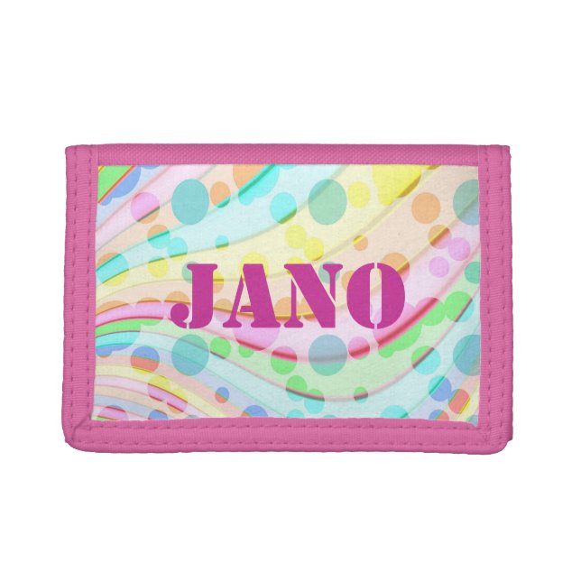 Colorful Dots Wallet (Front)