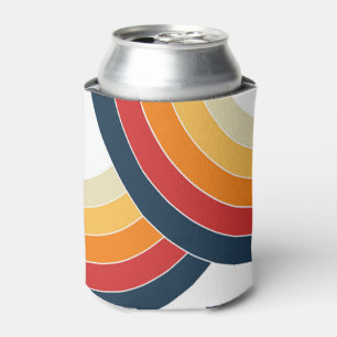 Colorful double arches in retro style can cooler