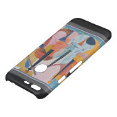 Colorful Double Bass Abstract Uncommon Google Pixel Case (Top)