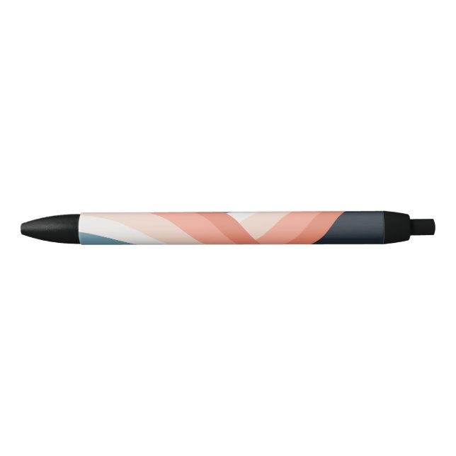Colorful double retro style rainbow pen (Front)