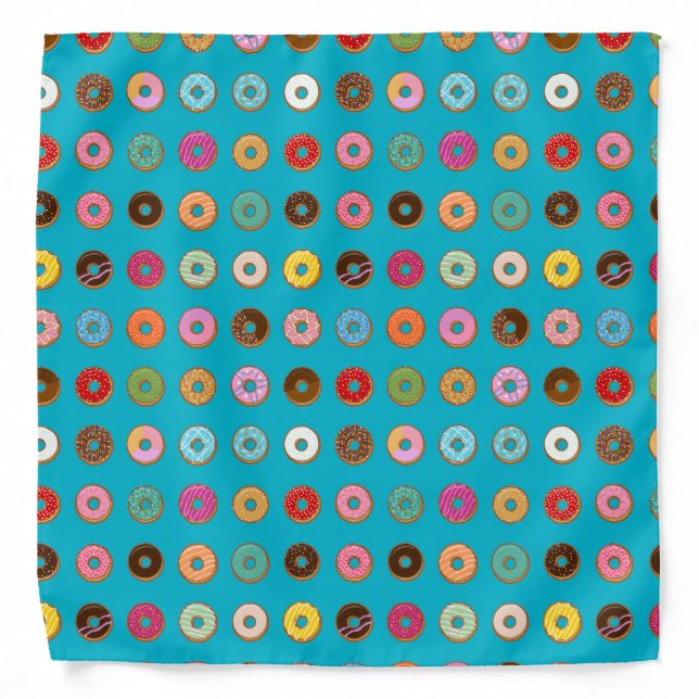 Colorful Doughnuts Bandana (Front)