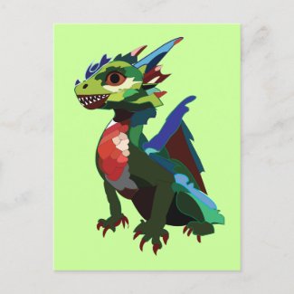Colorful Dragon Art