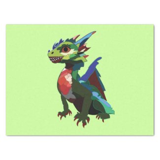 Colorful Dragon Art