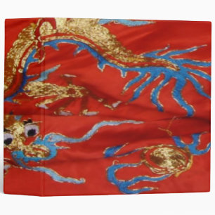 Colorful Dragon Avery Binder