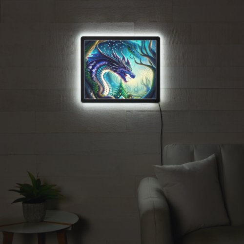 Colorful Dragon LED Sign