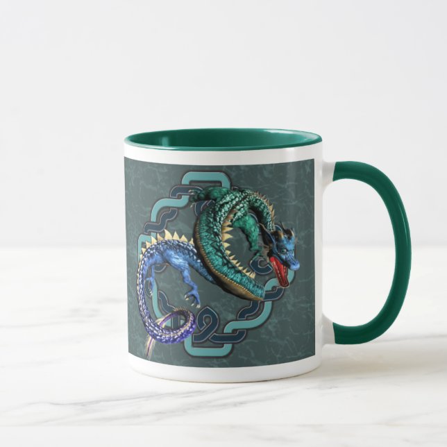 Colorful Dragon Mug (Right)