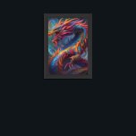 Colorful Dragon Poster<br><div class="desc">The Colorful Dragon Poster is fully customizable,  you can customize the poster by adding text,  and images. You can even add your own logo! No matter where you place in your home or office,  it will always look great. Designed by Norman Reutter.</div>