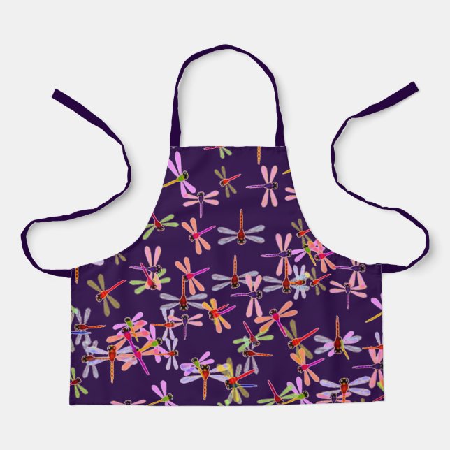 Colorful dragonflies apron (Front)