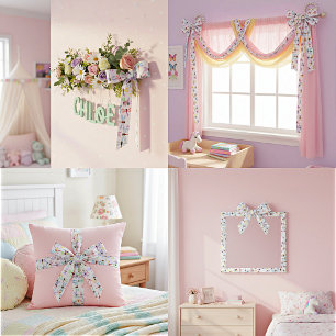 colorful dragonflies satin ribbon