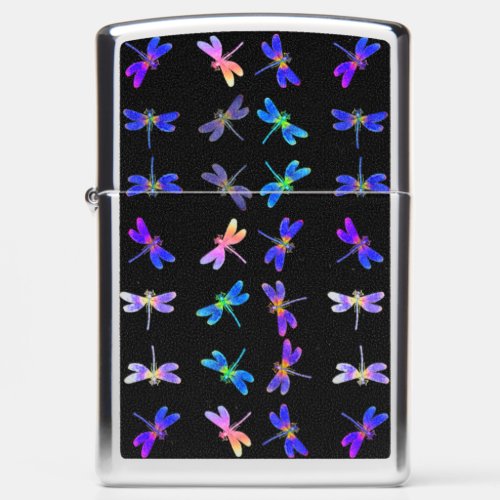 Colorful Dragonflies Zippo Lighter