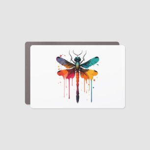 colorful Dragonfly Car Magnet