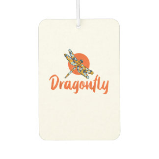 Colorful Dragonfly - Comic Style Dragonfly T-Shirt Air Freshener