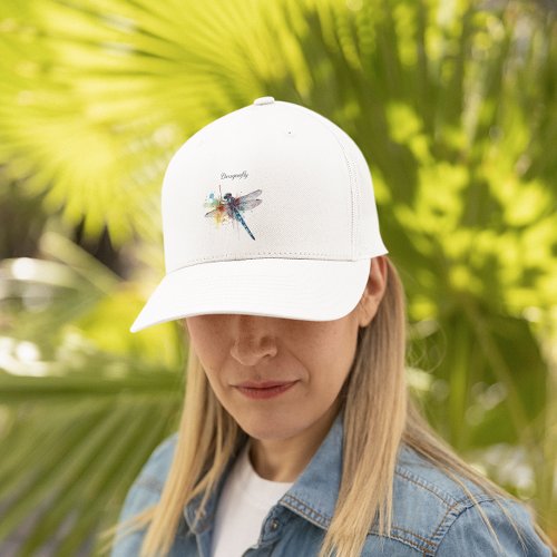 Colorful Dragonfly customizable Trucker Hat