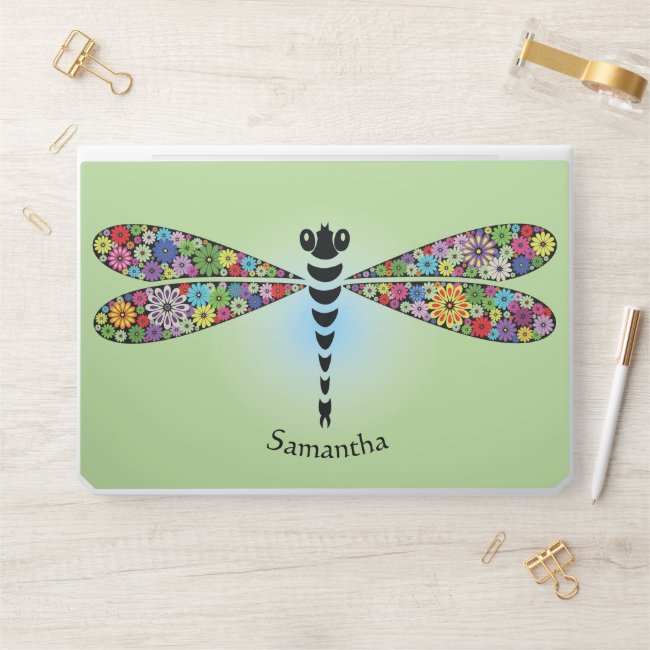 Colorful Dragonfly Damselfly HP Laptop Skin