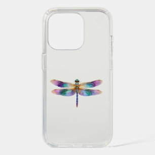 Colorful Dragonfly – Iridescent Nature Art iPhone 15 Pro Case