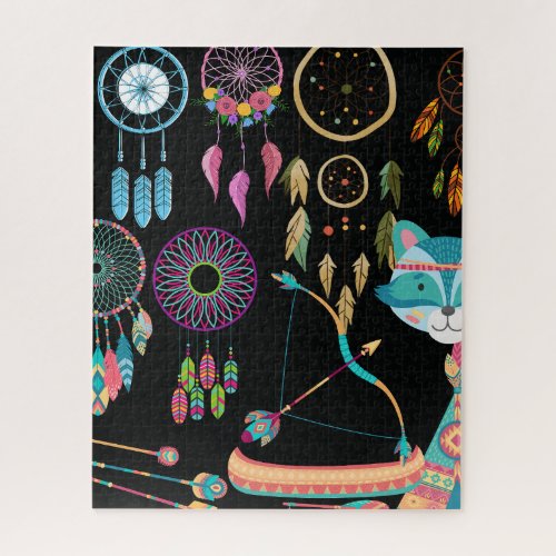 Colorful Dream_Catchers Jigsaw Puzzle