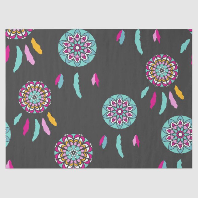 colorful dreamcatcher tissue paper (Front)