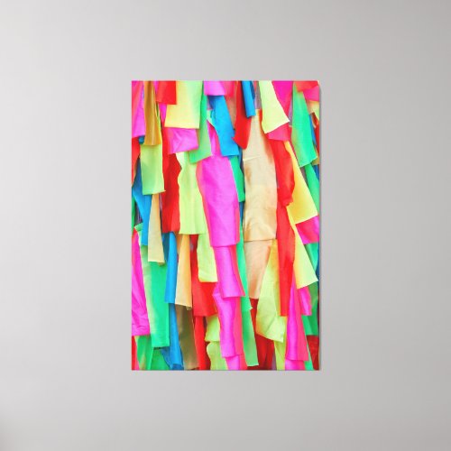 colorful dress at carnival  canvas print