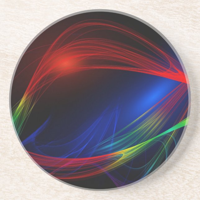 Colorful Drink Coaster (Front)