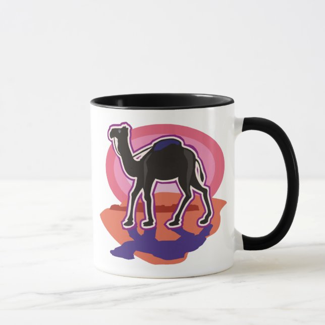 Colorful Dromedary Camel Mugs (Right)
