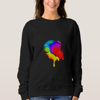 Colorful drop sweatshirt