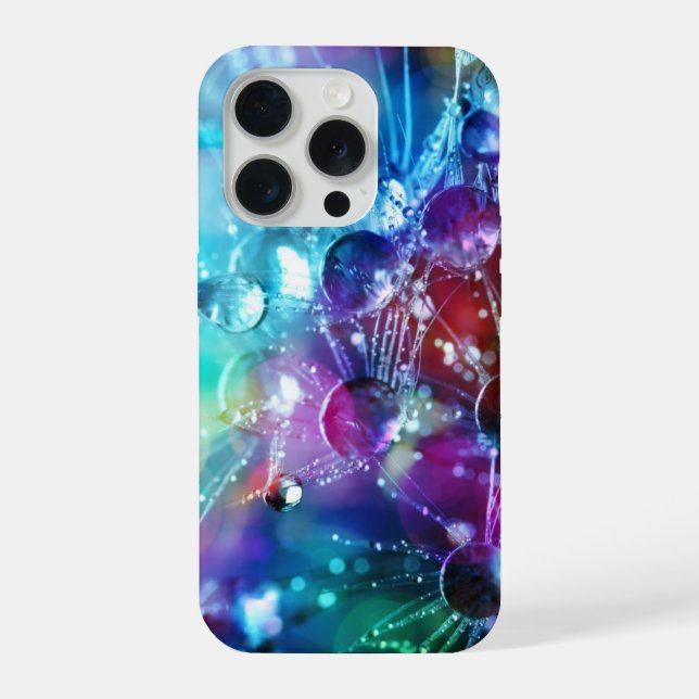 Colorful Droplets Iphone Case (Back)