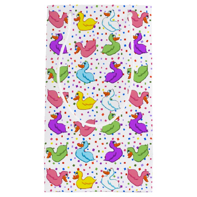 Colorful Ducks Gift Bag (Front)