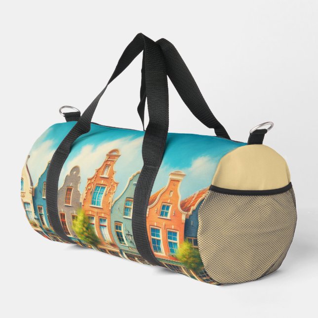 Colorful Duffel Bag (Right Corner)