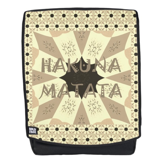 Colorful durable canvas unique custom backpack (Front)