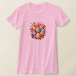 Colorful Easter Egg Bouquet T-Shirt