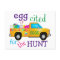 Colorful Easter Egg Hunt Bunny Truck