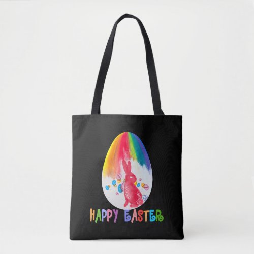 Colorful Easter Egg Tote Bag