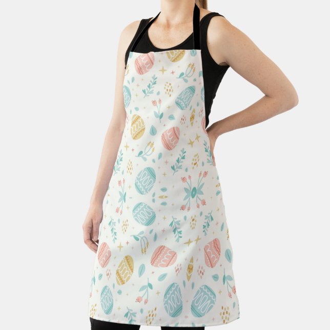 Colorful Easter Eggs  Apron (Insitu)