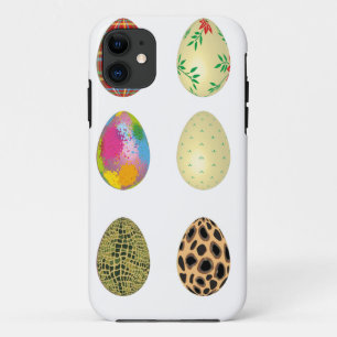 colorful easter eggs iPhone 11 case