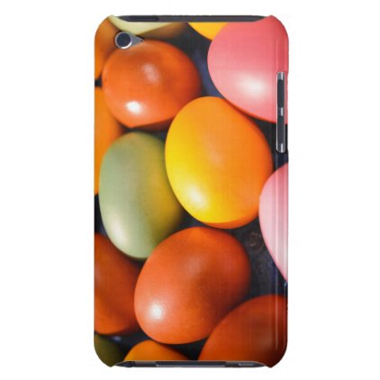 Colorful Easter Eggs Custom Photo Barely There iPod Case