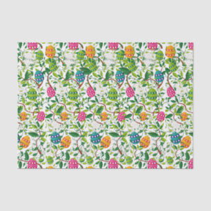 Colorful Easter Eggs Pattern Tissue Paper