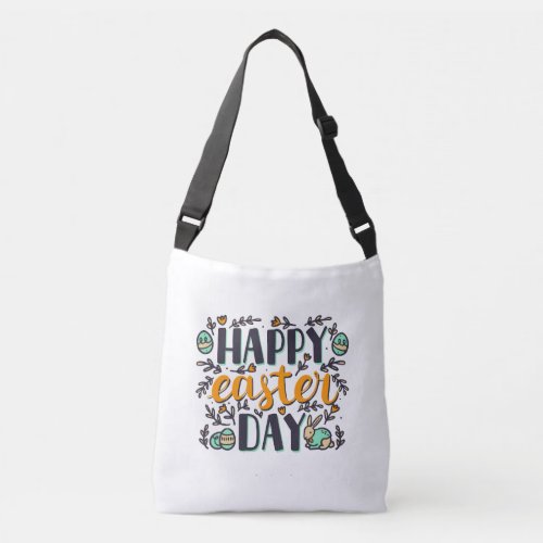 Colorful Easter Market Crossbody Bag