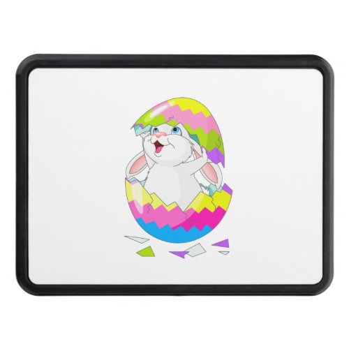 Colorful Easter Market Hitch Cover