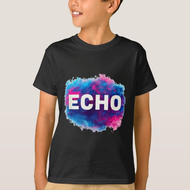 Colorful Echo Look  T-Shirt (Front)